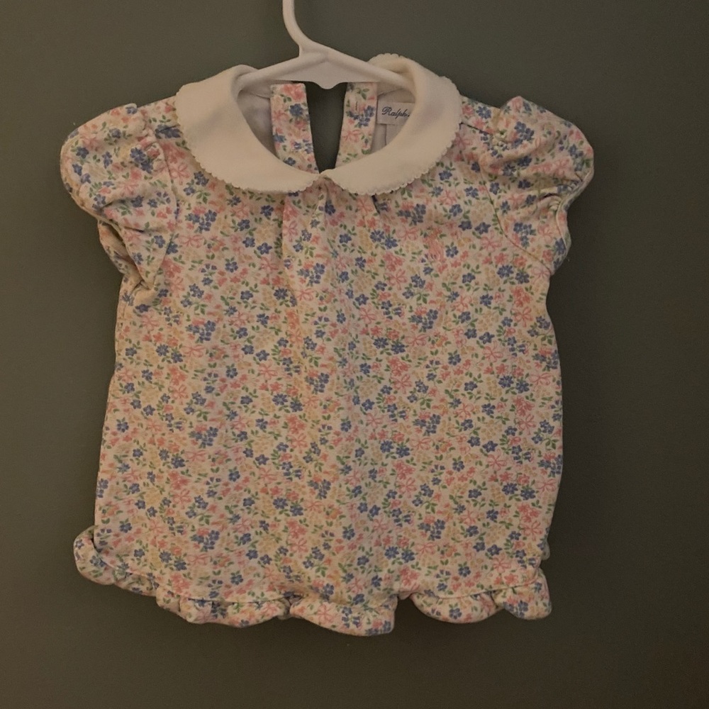 Ralph Lauren collar bib shirt